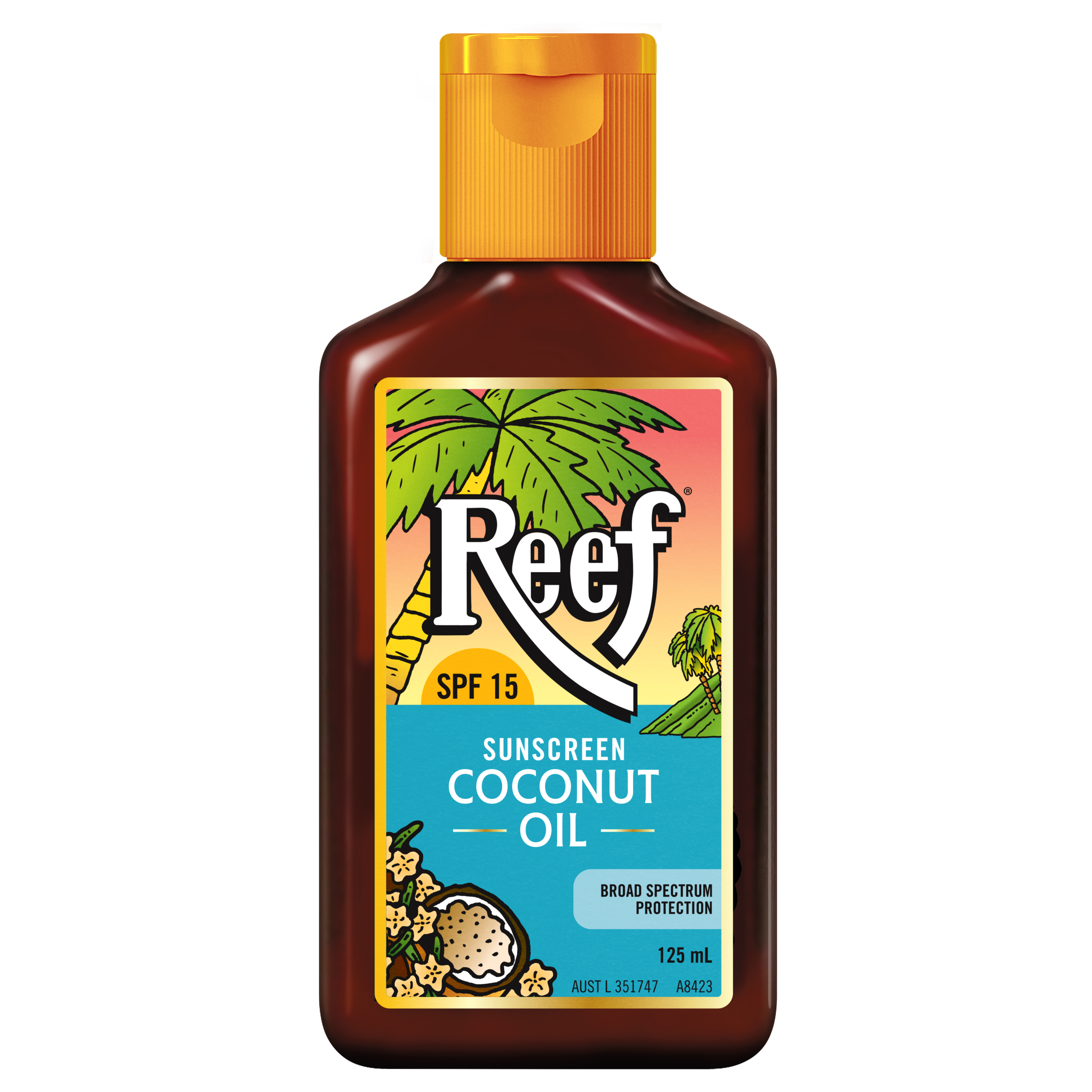 Reef SPF 15 Sunscreen Coconut Oil 125mL