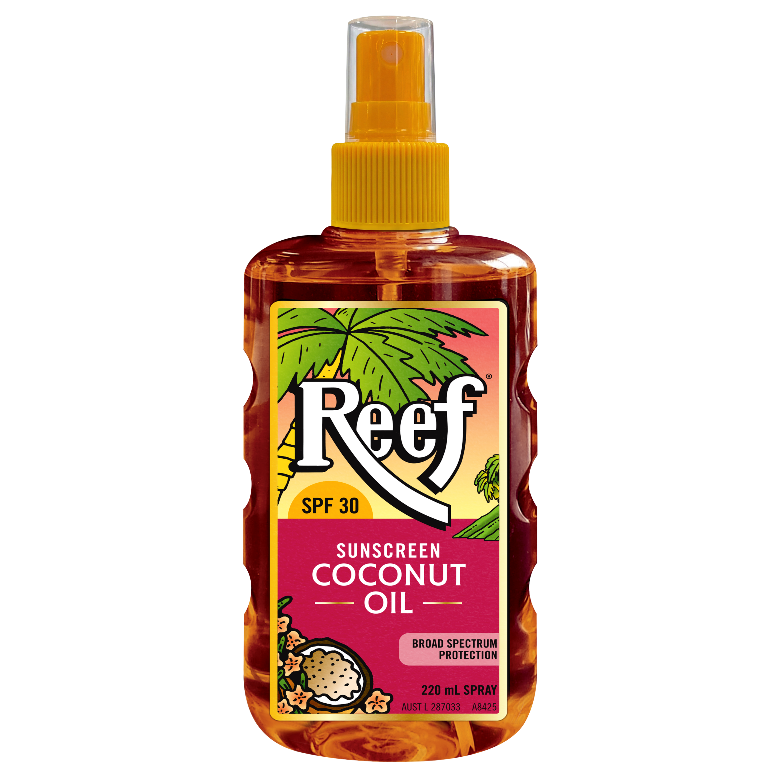 Reef SPF 30 Sunscreen Coconut Oil Spray 220mL