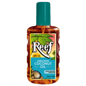 Reef Coconut Sunscreen Oil Spray SPF 15 220mL