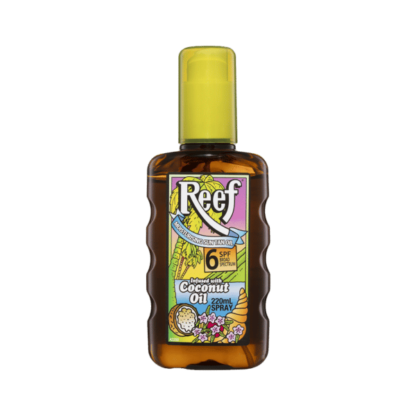 Reef Coconut Sun Tan Oil Spray SPF 6 220mL