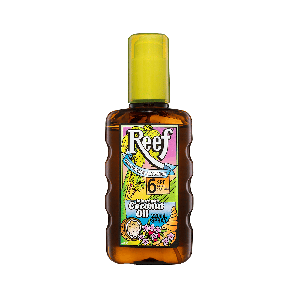 Reef Coconut Sun Tan Oil Spray SPF 6 220mL Reef