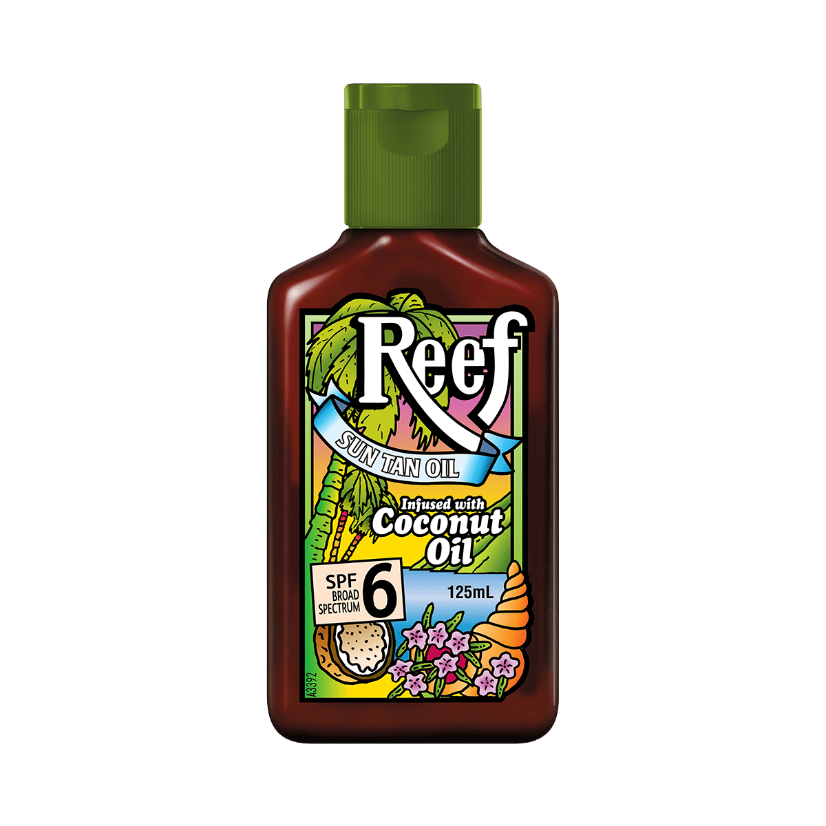 Reef Coconut Sun Tan Oil SPF 6 125mL Reef