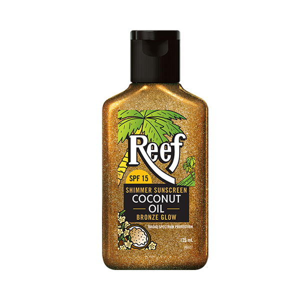 Reef Shimmer Sunscreen Coconut Oil SPF 15 125mL