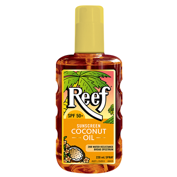 Reef SPF 50+ Sunscreen Coconut Oil Spray 220mL