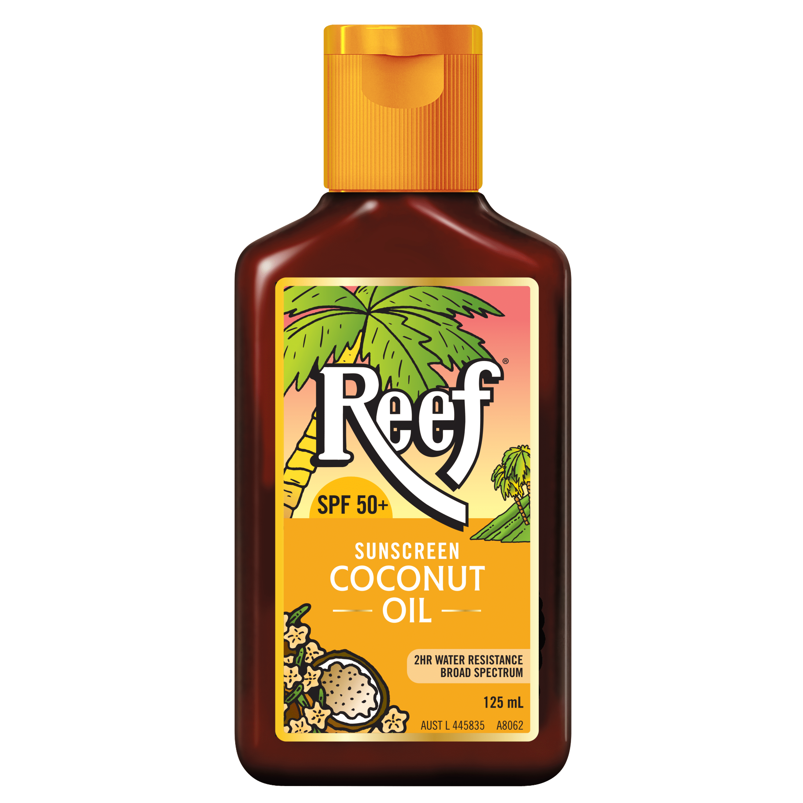 Reef SPF 50+ Sunscreen Coconut Oil 125mL